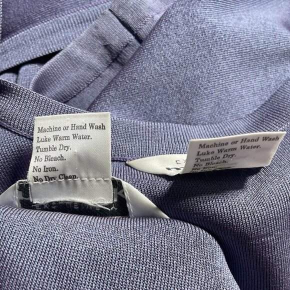 Misook XL L  Top Blouse Two Piece Set Career Colorblock Jacket Blazer Tank Top - Picture 7 of 7